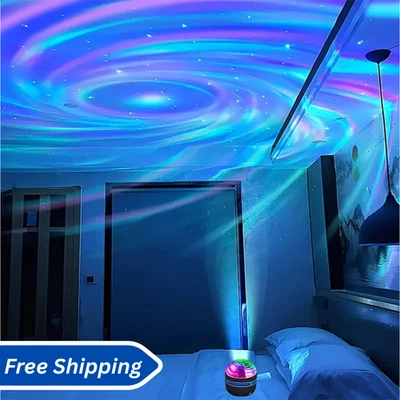 Northern Lights Galaxy Projector LED Aurora Star Night Light for Bedroom Decor