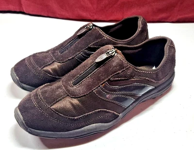 Naturalizer Saturday Shoes - Brown Suede/Zip Closure  Women's Sz 8 - Gently Used - Image 1 of 4