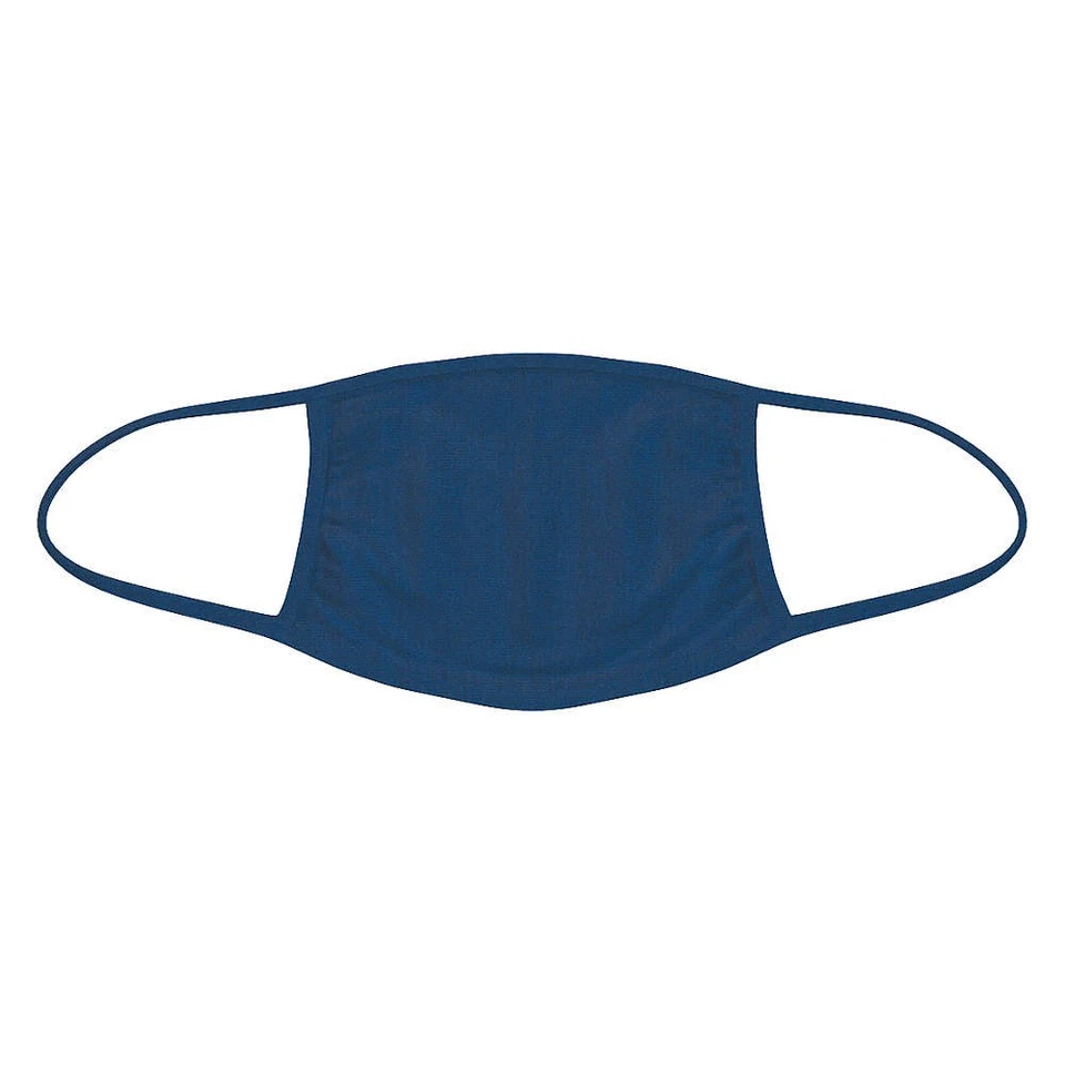INTERNATIONAL ENVIROGUARD 2904N-PK Face Mask,Navy,Cotton,Resuable,PK10 56LG22 - Image 1 of 1