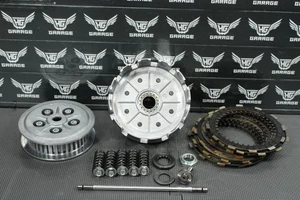 2006 KAWASAKI 06-09 KX450F OEM COMPLETE CLUTCH W PLATES BASKET HUB HARDWARE - Picture 1 of 16