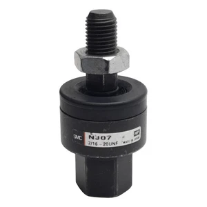 SMC NJ07 Floating Joint Alignment Coupler 7/16-20UNF, 150psi Max, 2600lbs Thrust - Picture 1 of 8