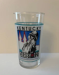 Vintage 1995 Kentucky Derby 121 Drinking Glass Churchill Downs Louisville KY - Picture 1 of 8