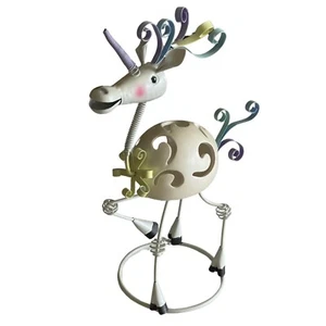 Pier 1 Unicon entzückende Metall Skulptur Kerzenhalter bunt Fantasy Kunststück! - Bild 1 von 3