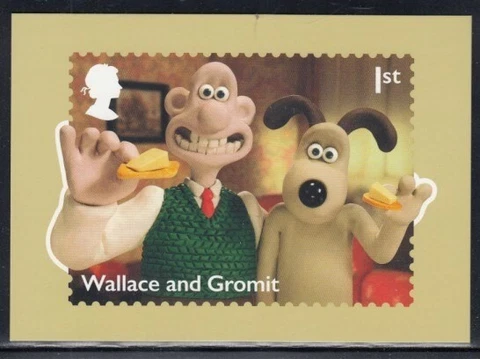 GREAT BRITAIN Aardman Classics Wallace and Gromit PHQ Card Cover