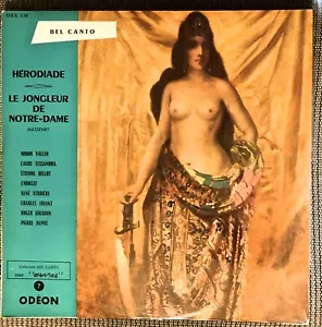 Massenet: Hérodiade - Le Jongleur De Notre-Dame - Odeon ORX 110 (France) LP - Picture 1 of 1