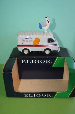 ELIGOR SUPERBE RENAULT 1000KG BISCUITS OLIBET NEUF AVEC BOITE VITRINE 1995 1/43° - Photo 1/4