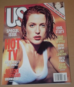 US October 1997 - Special Issue Hot TV - Gillian Anderson Cover - Picture 1 of 3