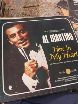 AL MARTINO "HERE IN MY HEART" (5 LP BOX SET) PREMIUM QUALITY USED LP (NM/EX) - Image 1 of 4