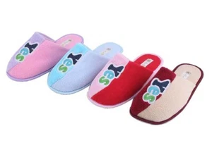 Zapatilla deslizante interior Starbay totalmente nueva de lana con punta cerrada para mujer - Imagen 1 de 8