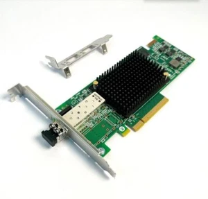 Emulex LPe16000 16GB FC 1 Port HBA FIBRE CHANNEL 2P PCI-E ADAPTER WITH SFP #T8 - Bild 1 von 4