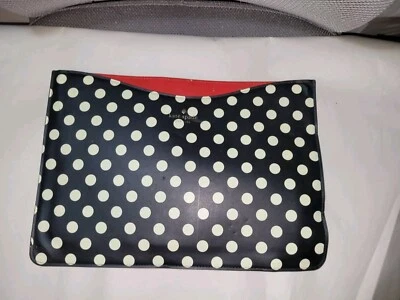 "Funda Kate Spade para tablet portátil negra acolchada rosa interior 8""X10""" Foto 1 de 4