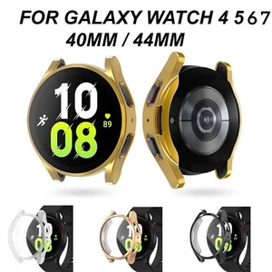 Etui na Galaxy Watch FE 7 6 5 4 40mm 44mm TPU Silikon Screen Protector Cover - Zdjęcie 1 z 6