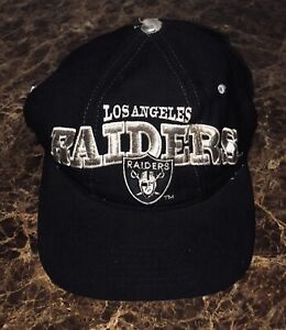 Vintage Starter Los Angeles Raiders Arch Snapback NFL Pro Line 100% Wool Hat Cap