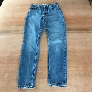 Everlane Ankle Jean Women 25 Blue Mid Rise Stretch Medium Wash Preppy - Imagen 1 de 12