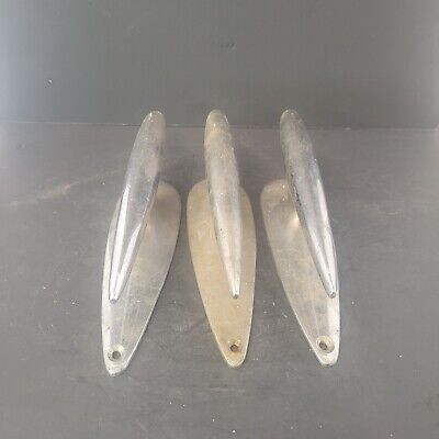 Vintage Chrome Plated Brass Boat Cleats-Set Of 3 • 267.20$