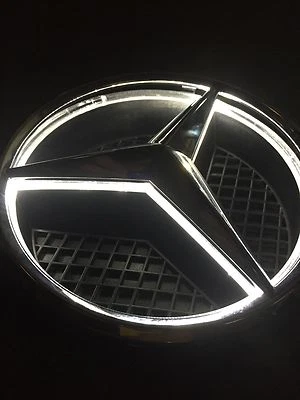 MERCEDES-BENZ GL350 2013-2015 ESTRELA LED ILUMINADA BRANCA, P# A 166 817 03 16 - Imagem 1 de 4