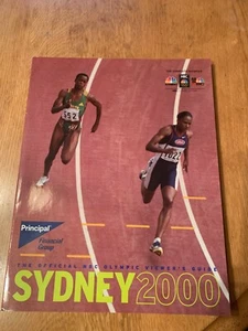 2000 Sydney Australia Olympic viewers guide/program original excellent condition - Picture 1 of 3