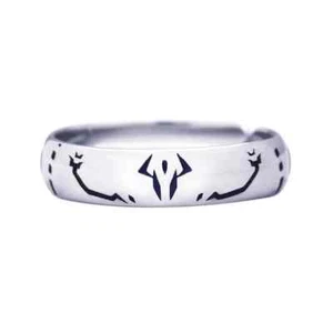 Anime Jujutsu Kaisen Itadori Yuji Silberring verstellbarer Schmuck - Bild 1 von 7