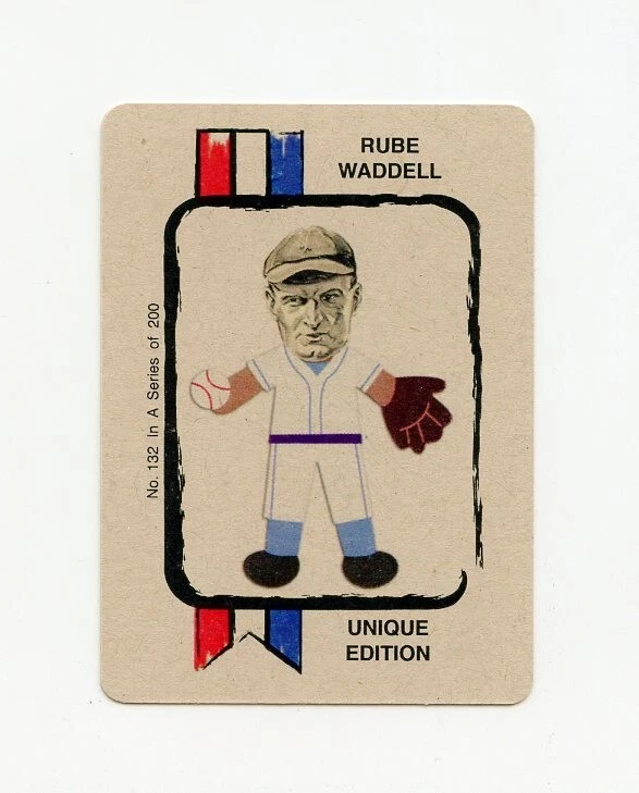 #2200503 RUBE WADDELL Big Head Unique Doll Edition Baseball Card - Image 1 of 1