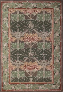 William Morris Old Design Handmade Traditional Antique Style Woolen Area Rugs - Picture 1 of 8