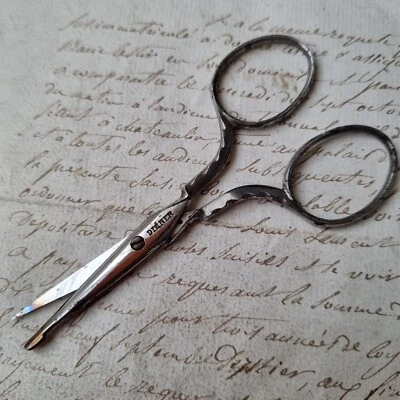 CISEAUX de MEDECIN DIENER Coutelier Anciens XIXè MEDECINE Scissors - Photo 1/4