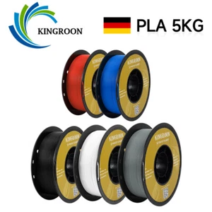 Drukarka 3D Filament PLA 1,75 mm 5KG Drukarka 3D Pakiet Szpula 1KG / rolka Czarna Kobieta - Zdjęcie 1 z 7