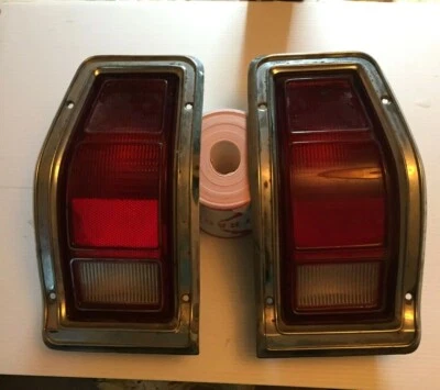 Задние фонари 1976-1980 Plymouth Volare Dodge Aspen с хромированным корпусом  - Изображение 1 из 4
