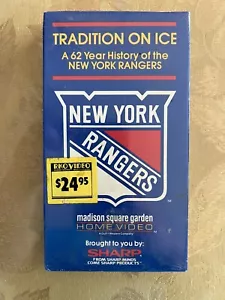 Tradition On Ice, A 62 Year History of The New York Rangers VHS Tape - Picture 1 of 6