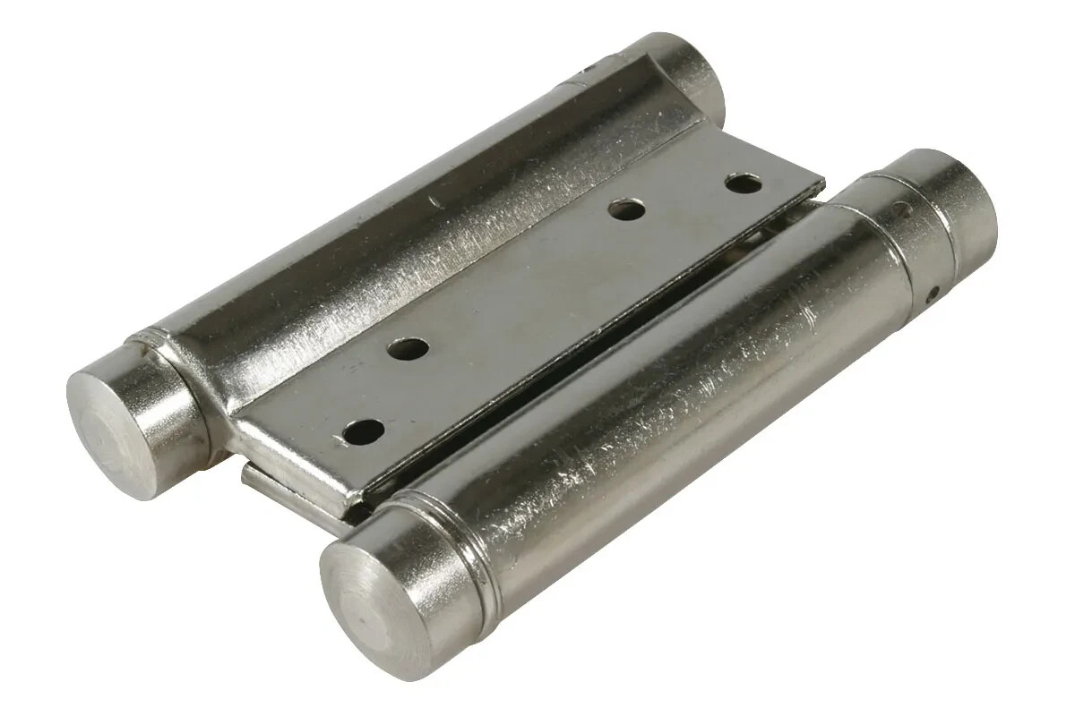 2 Cerniere A Molla Doppia Azione 3 Pollici - Acciaio Inox Per Porte A Pendolo - Foto 10