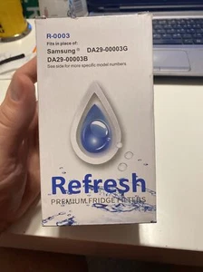 Refresh R-0003 Refrigerator Water Filter For Samsung DA29-00003G NIB - Picture 1 of 9