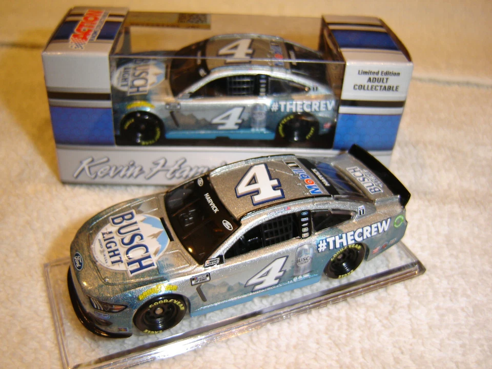 2021 KEVIN HARVICK #4 BUSCH LIGHT #THE CREW MUSTANG 1/64 ACTION NEW IN STK - Image 1 of 1