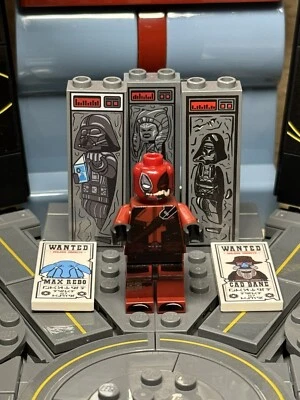 Custom Zombie Deadpool Minifigure - Printed on Official Lego - BrickLuv - Image 1 of 4