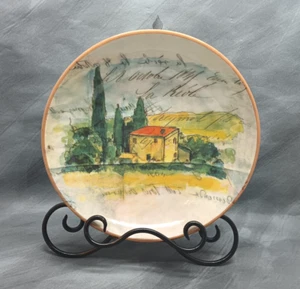 Williams Sonoma Marc Lacaze Paysage Pasta Bowl 2008 Italy Earthenware Retired - Picture 1 of 8