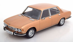 BoS 1968 BMW 2500 E3 Gold Color 1:18 scale! LE 504 Rare Find! **Very Nice Car**