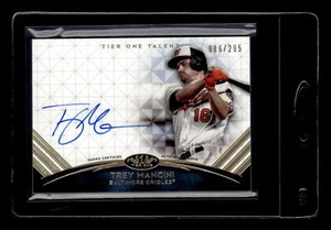 2018 Topps Tier One: Tier One Talent Autographs #TTA-TM Trey Mancini #/295 - Picture 1 of 2