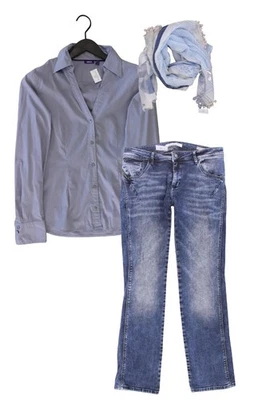 Completo moda donna taglia M con Mexx camicetta taglia 38 e panno - Imagen 1 de 4