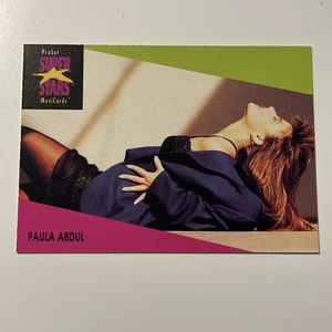 1991 Pro Set SuperStars MusiCards Paula Abdul Card #28 - Picture 1 of 2
