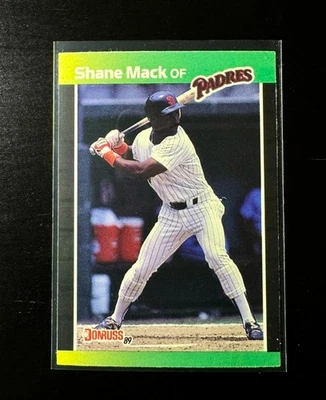 ⚾️ SHANE MACK - San Diego Padres - 1989 Donruss - #538 ⚾️ - Image 1 of 3