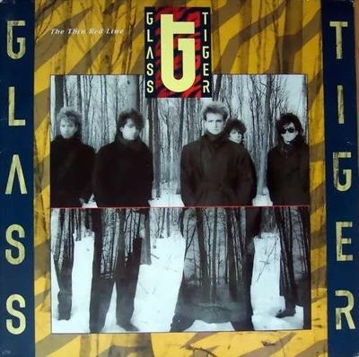 Glass Tiger - The Thin Red Line LP Album Vinyl Rock Pop Rock 191403 - Bild 1 von 4