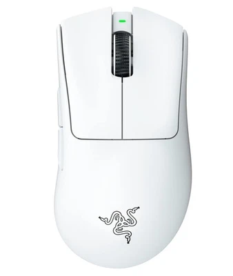 Razer Razor DEATHADDER V3 PRO WHITE Gaming Mouse Wireless Wireless 64g Ultra Lig - Image 1 of 4