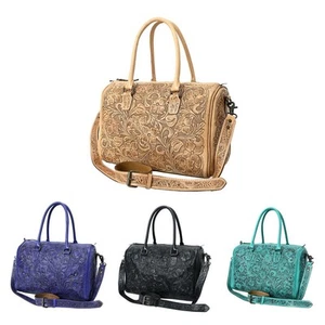Bolso occidental de mujer AD American Darling de cuero genuino mecanizado a mano - Imagen 1 de 37