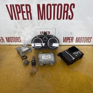 Vauxhall Corsa D Lock Kit ECU Transponder Key Set 1.2 A12XER 55580499 13321078 - Picture 1 of 17