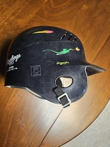 RAWLING CFBH1 BASEBALL HELMET ONE SIZE FITS 7 3/8 - 7 1/2 BLACK  - Picture 1 of 3