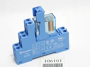 Finder Sockel 95.05 mit Relais 40.61 16A 250VAC 24VDC / Unbenutzt - Picture 1 of 5