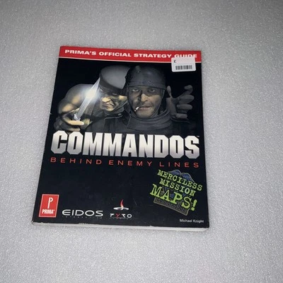 Commandos: Behind Enemy Lines primas official Strategy Guide vgc used rare pc - Image 1 of 4