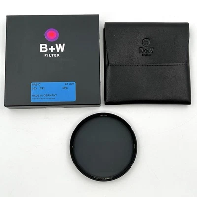 B+W Circular Polarizer Lens Filter BASIC 82mm S03 CPL MRC 1100755 - Image 1 of 4