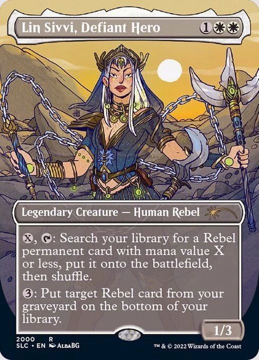 MTG 2000 Lin Sivvi, Defiant Hero English SLC - Image 1 of 1