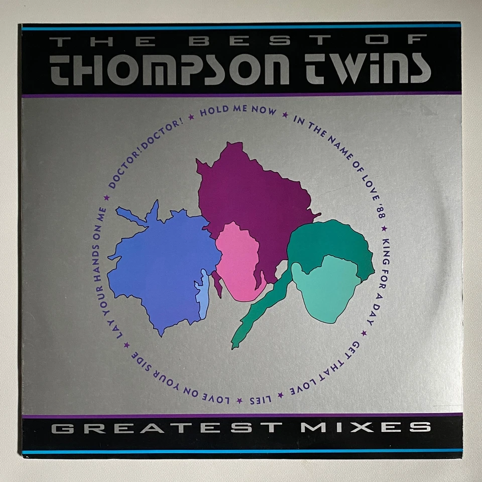 THOMPSON TWINS - The Best Of Greatest Mixes 1988 LP RECORD RARE🔥🔥VG+/NM VINYL Foto 1 de 4