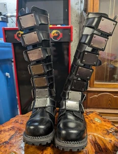 Demonia Riot-21MP Damen schwarz Größe 10 - Bild 1 von 5