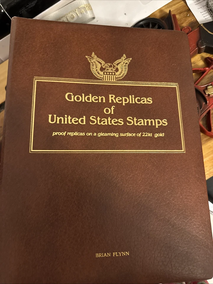 Réplicas douradas de selos dos Estados Unidos em ouro 22K - Imagem 1 de 4